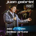 the album cover for Juan Gabriel - Mis 40 en Bellas Artes Parte 1