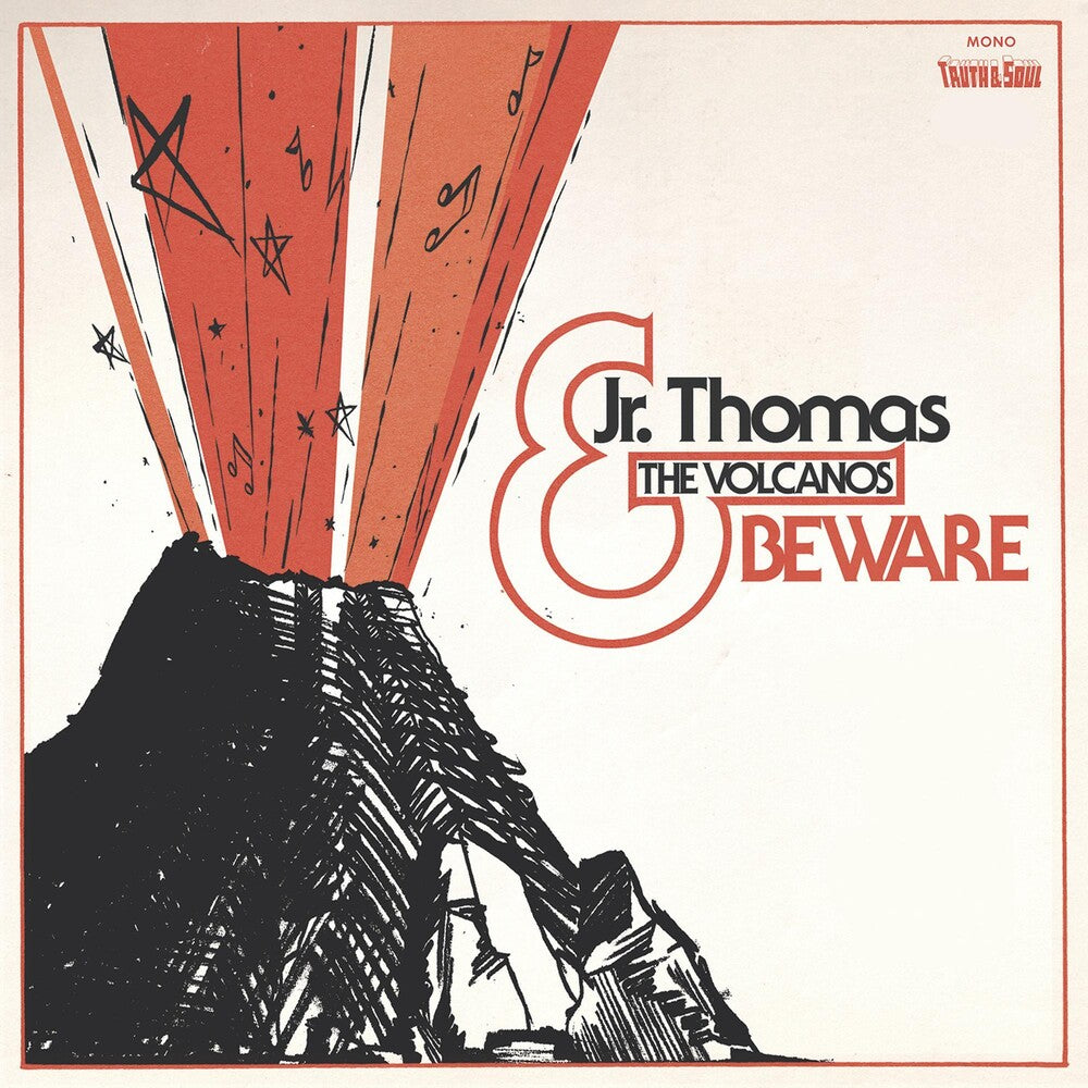 the album cover for Jr. Thomas & The Volcanos - Beware