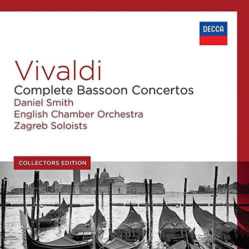 the album cover for Smith / Zagreb Soloists / English Chamber Orch - Collector's Ed: Vivaldi - Complete Bassoon Ctos