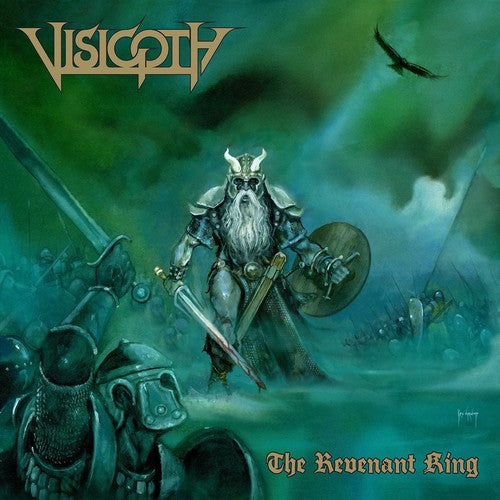 the album cover for Visigoth - Revenant King