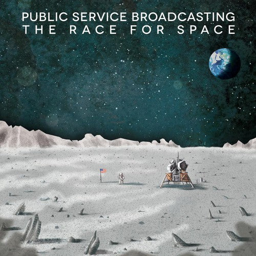 the album cover for Public Service Broadcasting - Race for Space