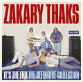 the album cover for Zakary Thaks - It's the End: The Definitive Collection