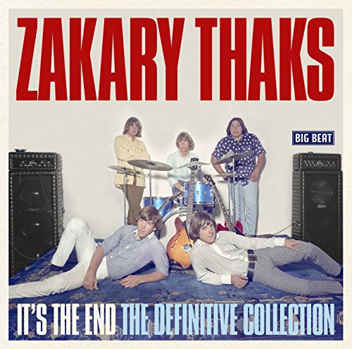 the album cover for Zakary Thaks - It's the End: The Definitive Collection