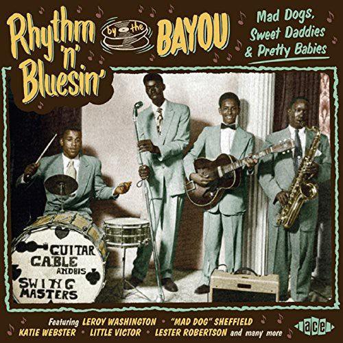 the album cover for Rhythm n Blusin By The Bayou Mad / Various - Rhythm 'N' Blusin' By the Bayou: Mad / Various