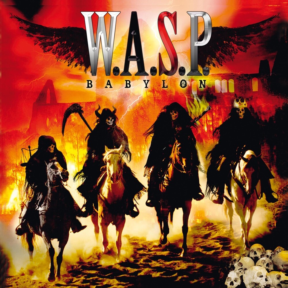 the album cover for W.A.S.P. - Babylon