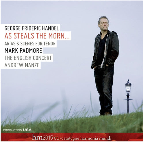 the album cover for Handel / Padmore / Manze / English Concert - As Steals The Morn-Arias & Scenes For Tenor