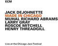the album cover for Jack DeJohnette - Made in Chicago