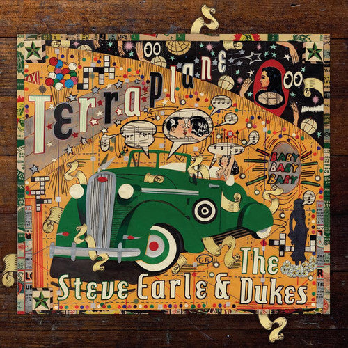 the album cover for Steve Earle & The Dukes - Terraplane [Vinyl]