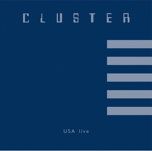 the album cover for Cluster - USA Live