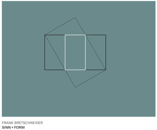 the album cover for Frank Bretschneider - Sinn + Form