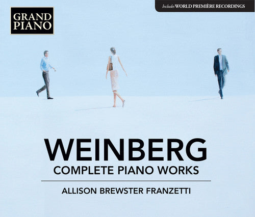the album cover for Weinberg / Franzetti - Complete Pno Works