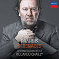 the album cover for Brahms / Chailly / Gewandhausorchester - Serenades