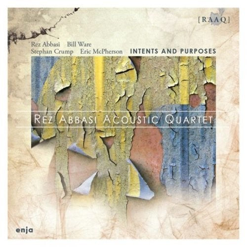 the album cover for Rez Abbasi - Intents & Purposes