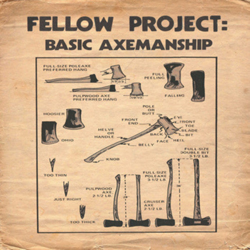 the album cover for Fellow Project - Basic Axemanship (10in)