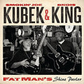 the album cover for The Smokin' Joe Kubek Band - Fat Man's Shine Parlor
