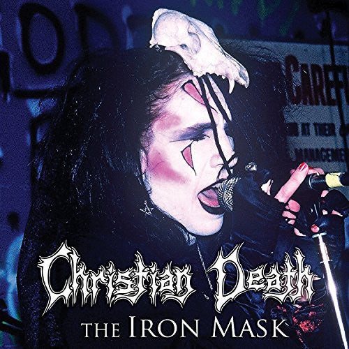 the album cover for Christian Death - Iron Mask
