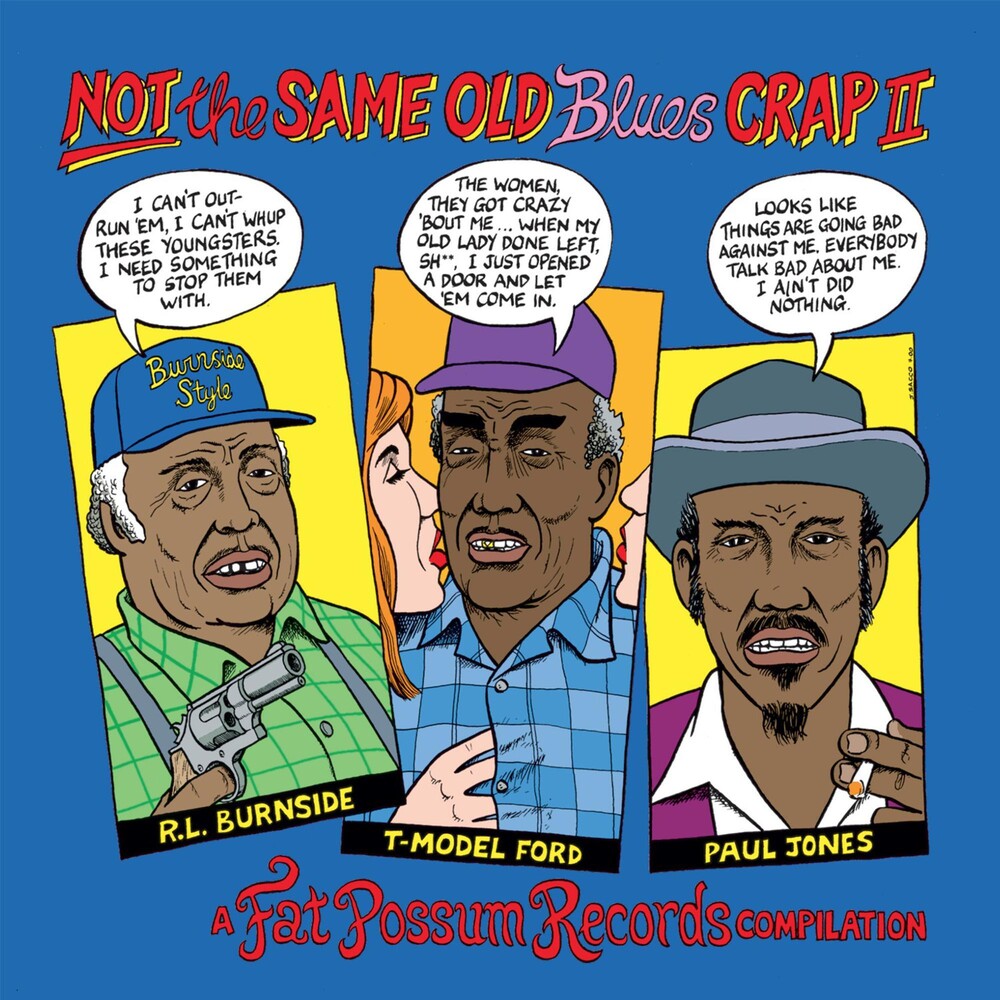 the album cover for Unknown Artist - Not The Same Old Blues Crap II [Vinyl]