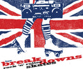 the album cover for Los Breakdowns - Rock N Roller Skates