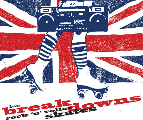 the album cover for Los Breakdowns - Rock N Roller Skates