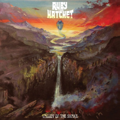 the album cover for Ruby the Hatchet - Valley of the Snake