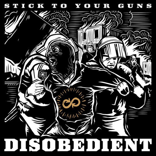 the album cover for Stick To Your Guns - Disobedient