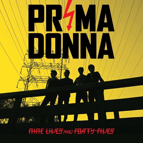 the album cover for Prima Donna - Nine Lives And Forty Fives [Vinyl]