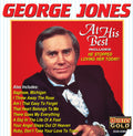 the album cover for George Jones - At His Best