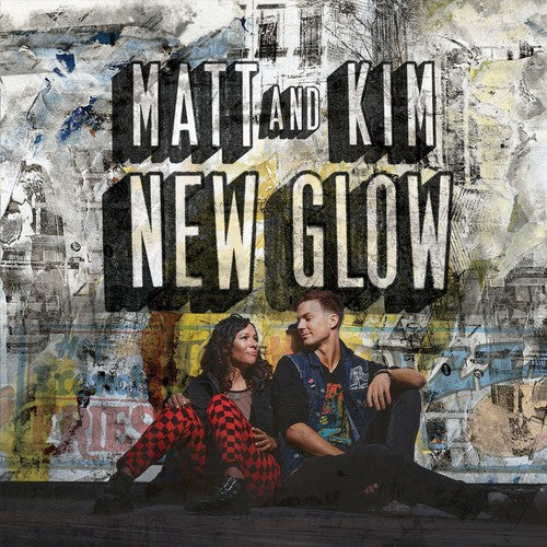 the album cover for Matt & Kim - New Glow
