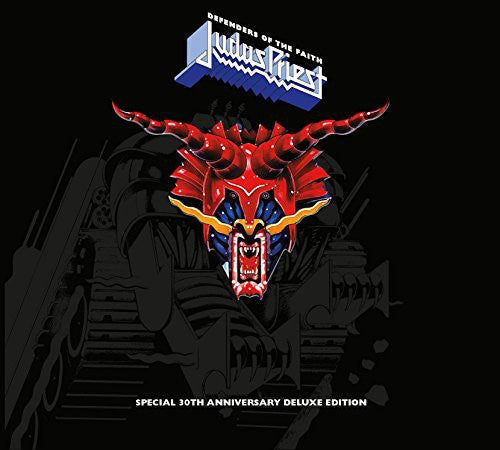 the album cover for Judas Priest - Defenders Of The Faith: 30th Anniversary Edition [Remastered]