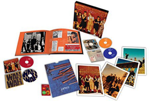 the album cover for James - Laid / Wah Wah  (4CD)