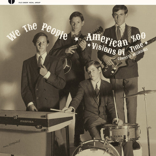 the album cover for We The People / American Zoo - Visions of Time: Complete Recordings