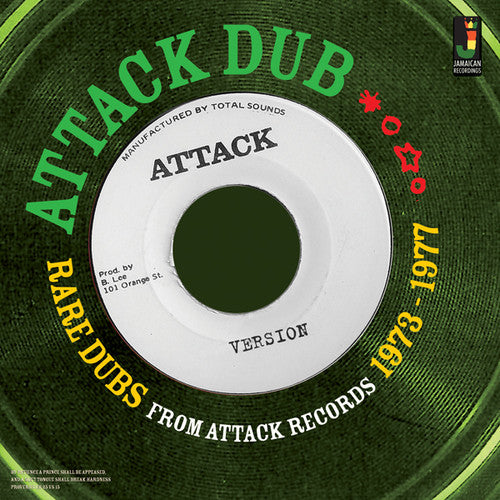 the album cover for Attack Dub Rare Dubs From Attack Records 73 / Va - Attack Dub: Rare Dubs from Attack Records 73 / Va