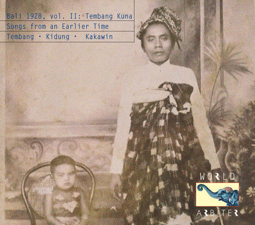 the album cover for Bali 1928 Ii Tembang Kuna Songs From An / Var - Bali 1928 II Tembang Kuna: Songs from An