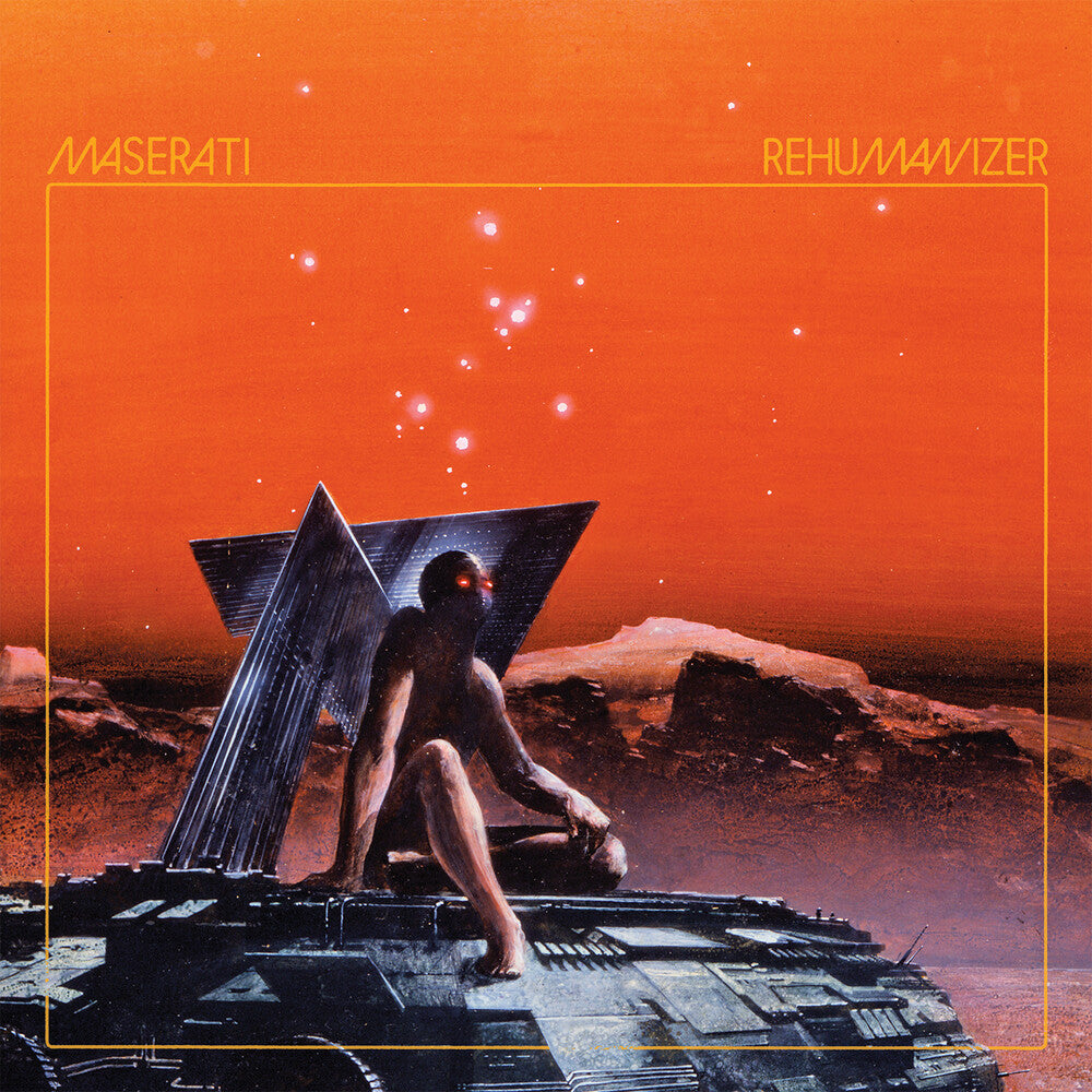 the album cover for Maserati - Rehumanizer