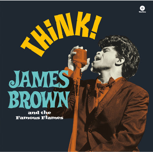 the album cover for James Brown - Think