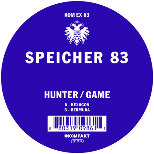 the album cover for Hunter / Game - Speicher 83