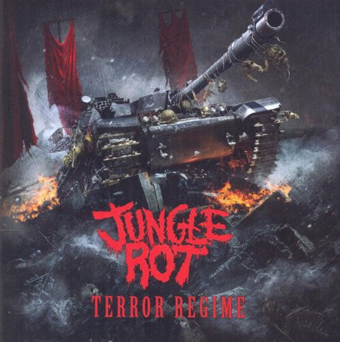 the album cover for Jungle Rot - Terror Regime