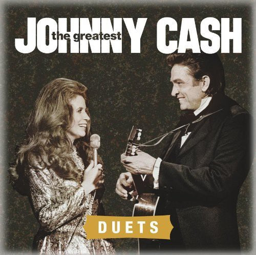the album cover for Johnny Cash - Greatest: Duets