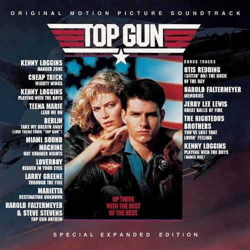 the album cover for Top Gun [Movie] - Top Gun - Motion Picture Soundtrack Special Expanded Edition