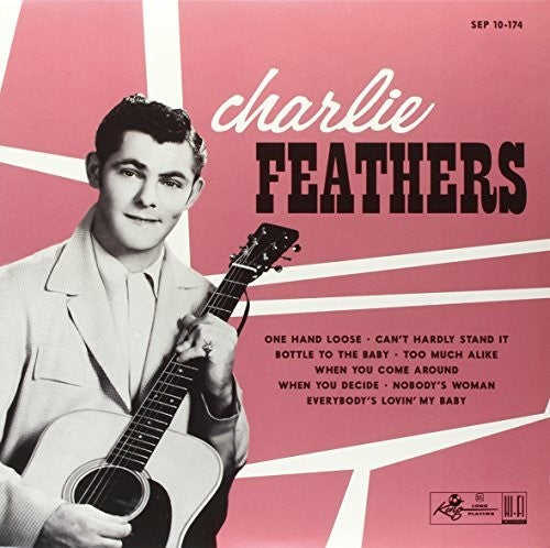 the album cover for Charlie Feathers - Charlie Feathers