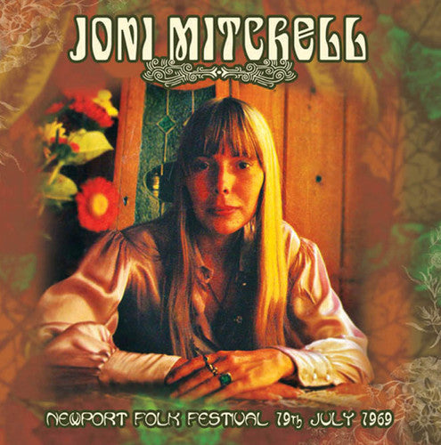 the album cover for Joni Mitchell - Newport Folk Festival 19th July 1969