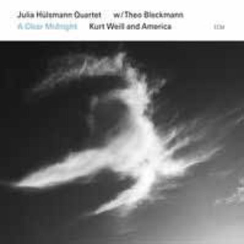 the album cover for Hulsmann / Bleckmann - Clear Midnight / Kurt Weill & America