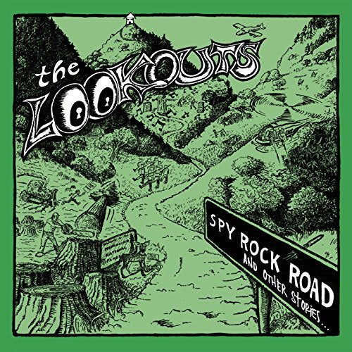 the album cover for The Lookouts - Spy Rock Road (And Other Stories)