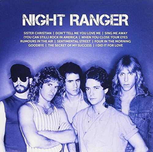 the album cover for Night Ranger - Icon