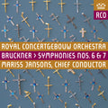 the album cover for Bruckner / Jansons & Royal Concertgebouw Orchestra - Symphonies Nos. 6 & 7