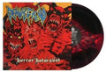the album cover for Denial Fiend - Horror Holocaust