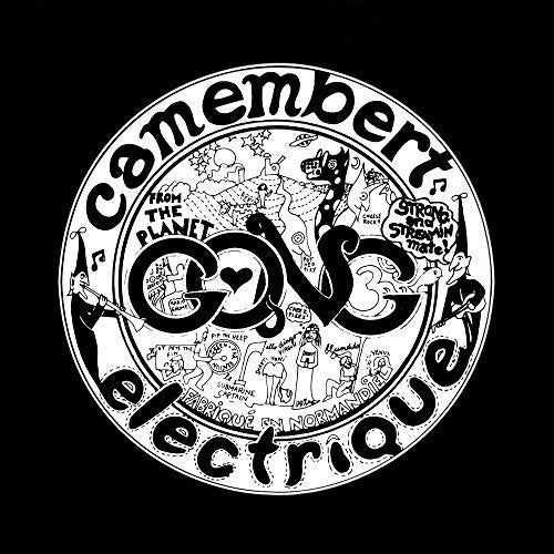 the album cover for Gong - Camembert Electrique