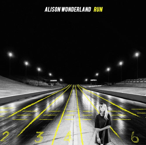 the album cover for Alison Wonderland - Run