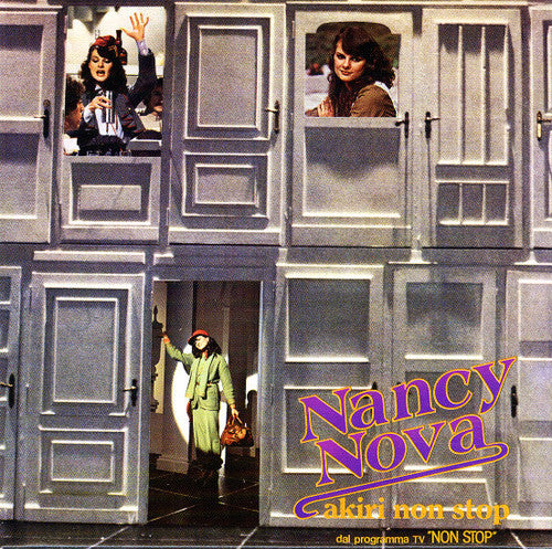 the album cover for Nancy Nova - Akiri Non Stop: Complete Derby Recordings 1978-81