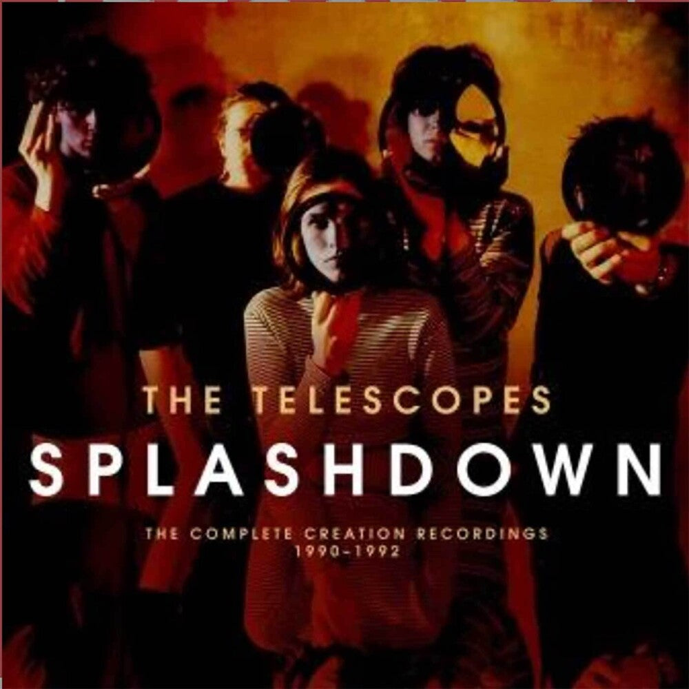 the album cover for Telescopes - Splashdown: Complete Creation Recordings 1990-92